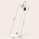 Aspirateur Balai Sans Fil 2 En 1 Avec Serpillière Amovible 12000 Pa Batterie 2000 mAh Tête Rotative 3D - www.yonis-shop.com