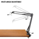 Kit De Deux Microphones Condensateurs Pour Podcast Duo Avec Carte Son Live Effets Vocaux Et Bras Articulés - www.yonis-shop.com