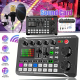 Kit Podcast À Deux Microphones Condensateurs Avec Carte Son Live 7 Modes 16 Effets Et Bras Articulés - www.yonis-shop.com