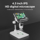 Microscope Numérique De Bureau Pour Inspection Et Observation Écran IPS 4.3 Pouces 2 MP Grossissement 50 À 1000 Fois - www.yo...