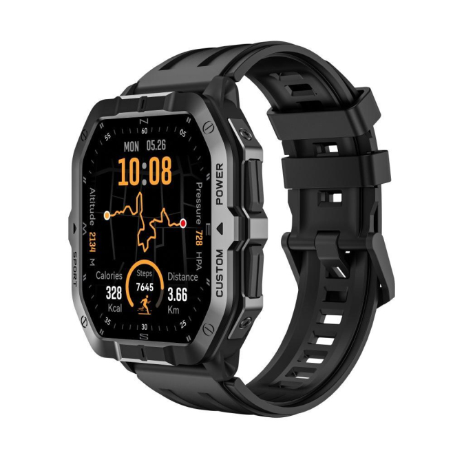 Montre Connectée Avec Appels Bluetooth Écran Couleur 1.75 Pouce Suivi Santé GPS Et Modes Sportifs - www.yonis-shop.com