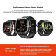 Montre Connectée Avec Appels Bluetooth Écran Couleur 1.75 Pouce Suivi Santé GPS Et Modes Sportifs - www.yonis-shop.com