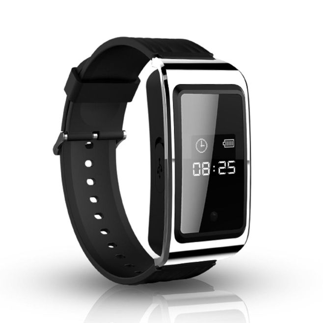 Montre Connectée Avec Enregistreur Vocal 256 Go Réduction Du Bruit HD Noire - www.yonis-shop.com