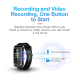 Montre Connectée Avec Enregistreur Vocal 256 Go Réduction Du Bruit HD Noire - www.yonis-shop.com