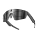 Lunettes De Cyclisme Intelligentes Avec Caméra 8 MP Et Stabilisation Optique Monture Noire Verres Argentés - www.yonis-shop.com