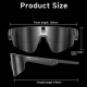 Lunettes De Cyclisme Intelligentes Avec Caméra 8 MP Et Stabilisation Optique Monture Noire Verres Argentés - www.yonis-shop.com