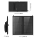 Chargeur Solaire Pliable 12 W Pour Smartphones Et Tablettes À Double Port USB Charge Rapide QC3.0 AFC - www.yonis-shop.com