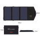 Panneau Solaire Pliable Étanche 21 W Pour Recharge En Extérieur Avec Régulateur De Tension Sorties 18 V Et USB - www.yonis-sh...