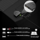 Panneau Solaire Pliable Étanche 21 W Pour Recharge En Extérieur Avec Régulateur De Tension Sorties 18 V Et USB - www.yonis-sh...
