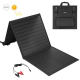 Panneau Solaire Pliable 60 W Pour Recharger Vos Appareils Cellules Monocristallines USB C PD - www.yonis-shop.com