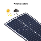 Kit De 3 Panneaux Solaires Monocristallins 20 W Pour Batteries Auto Moto Bateau Avec USB QC3.0 Et Pinces Crocodile - www.yoni...