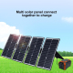 Panneaux Solaires Monocristallins 20 W Pour Batteries Auto Moto Bateau Avec USB QC3.0 Et Pinces Crocodile Lot De 4 - www.yoni...