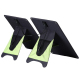 Panneaux Solaires Monocristallins 2 x 20 W Pour Batterie Avec USB QC3.0 AFC Et Pinces Crocodile - www.yonis-shop.com