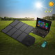 Chargeur Solaire Portable 40W Pour Activités Extérieures Avec Réglage Automatique Sorties USB 5V 2.5A Et DC 18V 1.6A - www.yo...