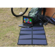 Chargeur Solaire Portable 40W Pour Activités Extérieures Avec Réglage Automatique Sorties USB 5V 2.5A Et DC 18V 1.6A - www.yo...