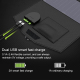 Panneau Solaire Portable Pliable 100W Pour Recharge Extérieure USB Et DC 18V Résistant En Toile Polyester - www.yonis-shop.com