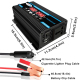 Kit Onduleur Solaire 300 W 12 V Avec Régulateur 30 A Et Panneau 18 W Sortie 110/220 V USB - www.yonis-shop.com