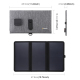 Chargeur Solaire Pliable Ultraf in 21 W À Double Port USB Charge Rapide QC 3.0 - www.yonis-shop.com