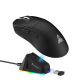 Souris Gaming Sans Fil Tri Mode 24000 DPI 1000 Hz 62 g Avec Dock De Charge RGB