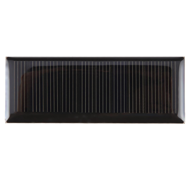 Panneau Solaire Photovoltaïque DIY Pour Projets Scientifiques 5V 0,25W 50mAh 80 x 30mm Léger Et Compact - www.yonis-shop.com