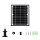 Panneau Solaire Monocristallin 5.5 V 6 W Pour Appareils Extérieurs Étanche Avec Support Orientable Et USB - www.yonis-shop.com