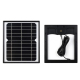 Panneau Solaire Monocristallin 5.5 V 6 W Pour Appareils Extérieurs Étanche Avec Support Orientable Et USB - www.yonis-shop.com