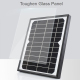 Panneau Solaire Monocristallin 5.5 V 6 W Pour Appareils Extérieurs Étanche Avec Support Orientable Et USB - www.yonis-shop.com
