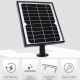 Panneau Solaire Monocristallin 5.5 V 6 W Pour Appareils Extérieurs Étanche Avec Support Orientable Et USB - www.yonis-shop.com