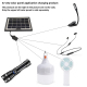 Panneau Solaire USB Monocristallin 5V Pour Lampes Et Appareils Rechargeables Sortie USB Femelle 15cm Sans Batterie 360mA - ww...
