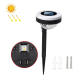Lampe Solaire LED Extérieure À Planter À Double Source Lumineuse Allumage Automatique IP65 Autonomie 6 À 12 Heures - www.yoni...