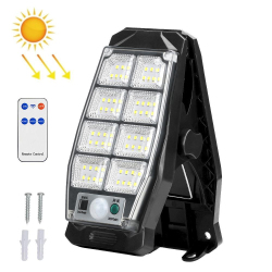 Lampe Murale Solaire Extérieure À Clipser Pour Jardin À Détection De Mouvement Étanche 3 Modes Avec Télécommande - www.yonis-...