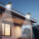 Lampe Murale Solaire Extérieure À Clipser Pour Jardin À Détection De Mouvement Étanche 3 Modes Avec Télécommande - www.yonis-...