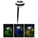 Lampe Solaire LED À Planter Extérieure Double Source Lumineuse IP65 Avec Allumage Automatique Et Autonomie De 6 À 12 Heures -...