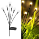 Lampes Solaires De Jardin Extérieur Lot De 2 À 6 Têtes Lumière Chaude Étanches Allumage Automatique 8 À 12 H - www.yonis-shop...