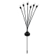 Lampes Solaires De Jardin Extérieur Lot De 2 À 6 Têtes Lumière Chaude Étanches Allumage Automatique 8 À 12 H - www.yonis-shop...