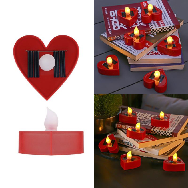 Bougie Solaire Décorative Extérieure Pour Jardin Étanche IP65 À Lumière Chaude Allumage Automatique Autonomie 8 Heures - www....
