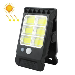Lampe Solaire Extérieure De Jardin À Détecteur De Mouvement 24 LED COB 3 Modes 6 À 8 Heures Sans Fil Résistante À La Pluie - ...