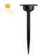 Lampe Solaire De Jardin À Piquet Pour Extérieur 3 LED Autonomie 8 À 10 Heures Batterie NiMH 600mAh Sans Panneau Acrylique - w...