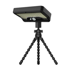 Lampe Solaire Extérieure À Détecteur De Mouvement IP65 92 LED Tête Orientable À 360° Trois Couleurs - www.yonis-shop.com