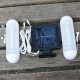 Lampe Murale Solaire LED À Deux Lampes Avec Panneau Solaire Séparé Autonomie 6 À 8 H IP44 Pour Abri Et Jardin - www.yonis-sho...