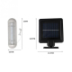 Lampe Murale Solaire LED À Deux Lampes Avec Panneau Solaire Séparé Autonomie 6 À 8 H IP44 Pour Abri Et Jardin - www.yonis-sho...