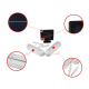 Lampe Murale Solaire LED À Deux Lampes Avec Panneau Solaire Séparé Autonomie 6 À 8 H IP44 Pour Abri Et Jardin - www.yonis-sho...