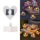 Bougie Solaire Extérieure Décorative Pour Jardin Allumage Automatique IP65 Lumière Chaude 8 Heures - www.yonis-shop.com
