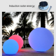 Lanterne Solaire Flottante De Jardin 30 Cm À LED Multicolore 7 Couleurs Avec Télécommande Autonomie 6 À 8 H - www.yonis-shop.com