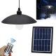 Lampe Solaire Murale Extérieure IP65 À Double Éclairage Blanc Et Chaud Avec Télécommande 20 M