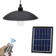 Lampe Solaire Murale Extérieure IP65 À Double Éclairage Blanc Et Chaud Avec Télécommande 20 M - www.yonis-shop.com