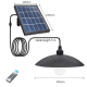 Lampe Solaire Murale Extérieure IP65 À Double Éclairage Blanc Et Chaud Avec Télécommande 20 M - www.yonis-shop.com