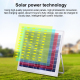 Lampe Solaire LED Extérieure 6 W Blanche Étanche IP44 Avec Panneau 6 V Autonomie 8 À 10 Heures Câble 10 m - www.yonis-shop.com