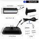 Lampe Murale Solaire 2 En 1 À Tirette 60 LED Pour Cour Et Jardin Lumière Chaude IP65 Autonomie 6 À 10 Heures - www.yonis-shop...