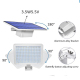 Lampe Solaire LED Extérieure Détachable Pour Cour 48 LED 800 Lumens IP65 Autonomie 12 Heures - www.yonis-shop.com